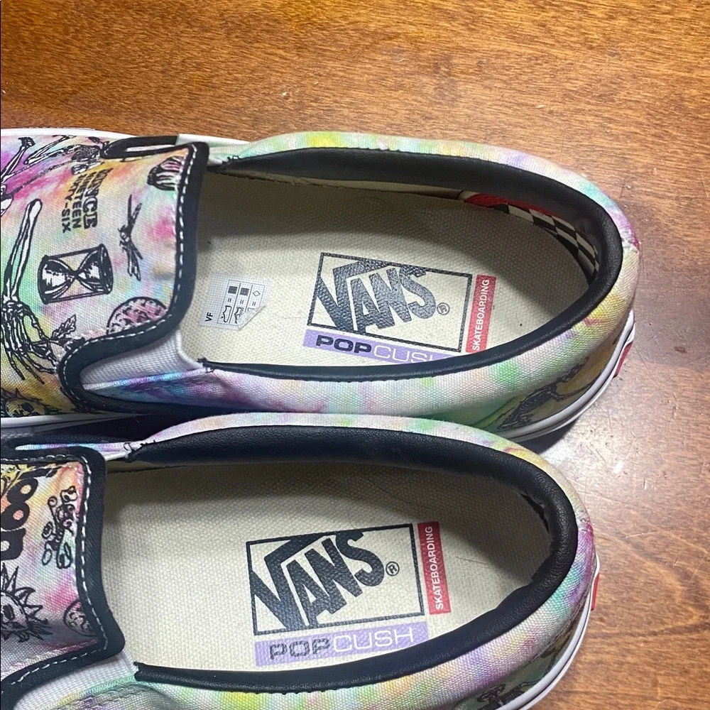 Vans Multicolor Graphic Slip-Ons - Picture 5 of 7